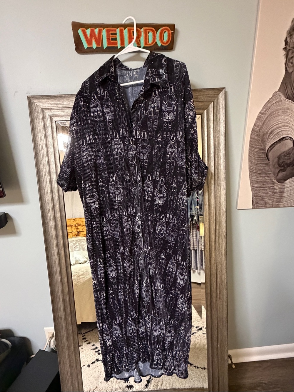 Dressed in Lala Astronaut Maxi Plisse Dress